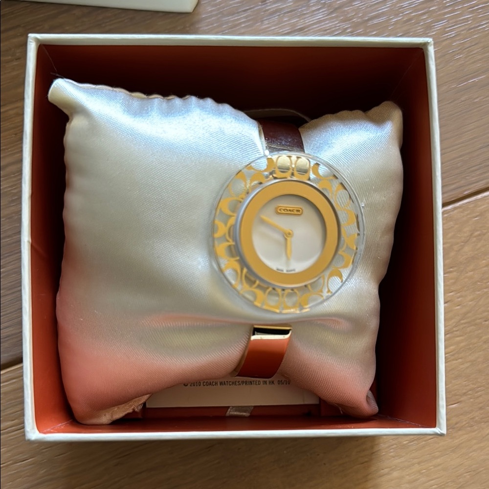Coach Gold Watch